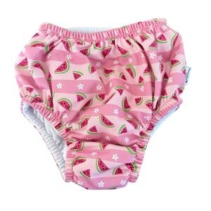 Green Sprouts Swim Diaper Watermelon Toddler Boy Girl Size 4T